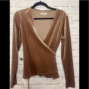 NWOT Madewell Wrap Top